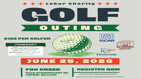 2026 LoCAR Charity Golf Outing