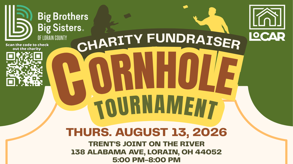 Cornhole Fundraiser for Big Brothers Big Sisters of Lorain COunty